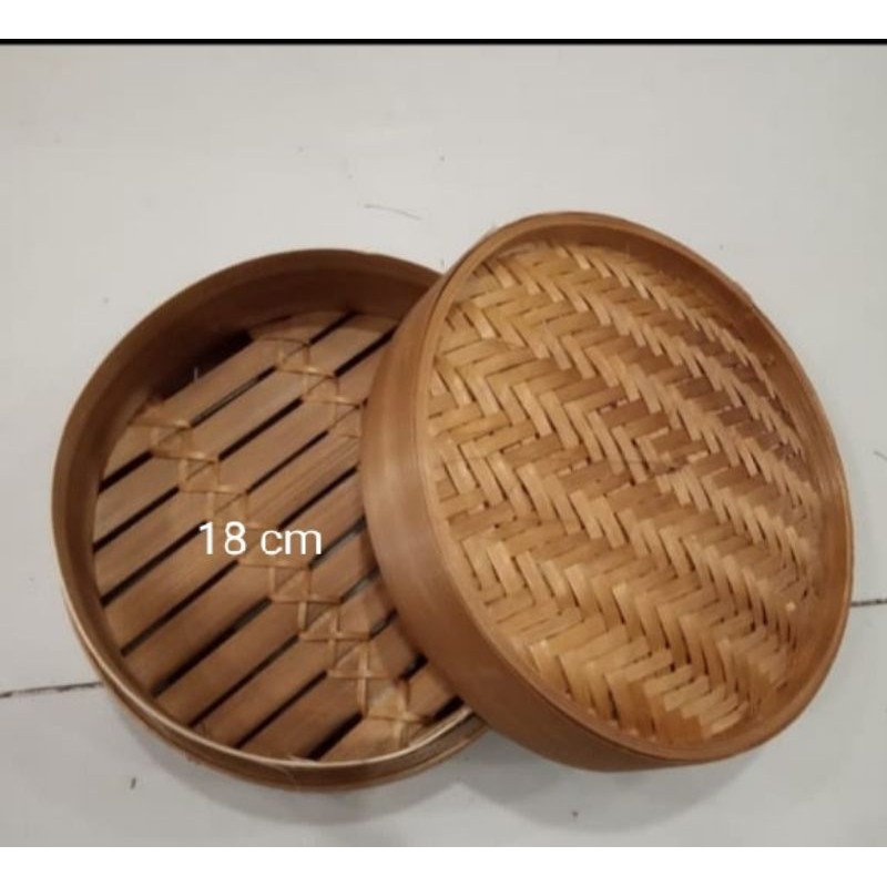 Klakat bambu 18 cm 1 set