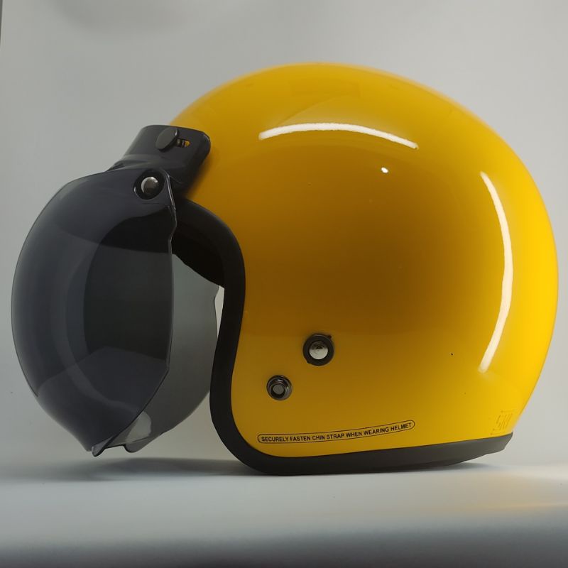 Helm Bogo Retro Dewasa Full Leher SNI Terlaris