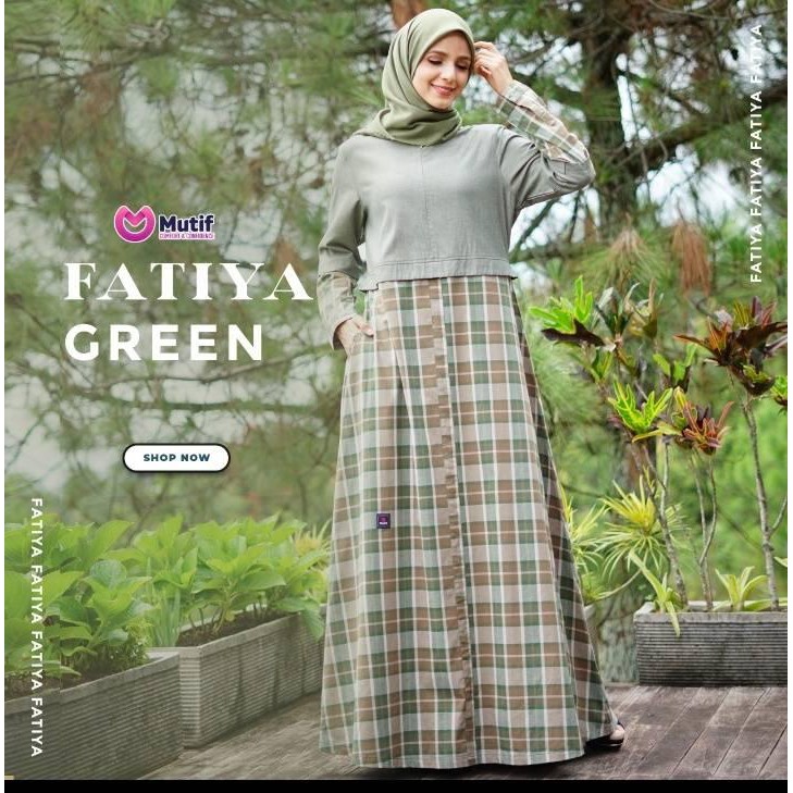 KOLEKSI GAMIS MUTIF FATIYA TERBARU / MUTIF 2021 / GAMIS MUTIF 2021 / MUTIF DISKON / GAMIS DISKON