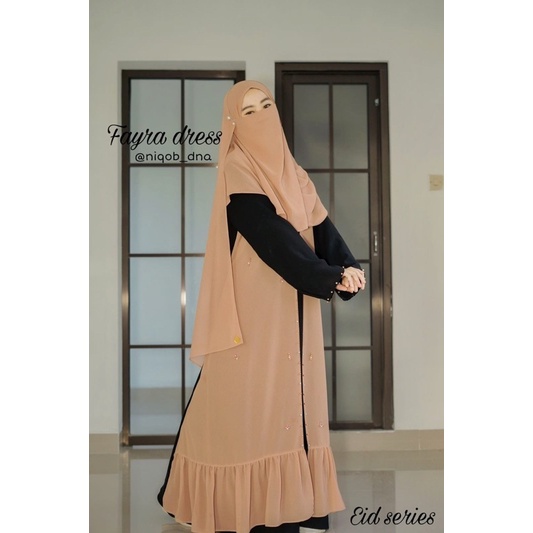 Abaya Bassic Hitam Jetblack Abaya Hitam Abaya Gamis Hitam Gamis Jetblack Abaya terbaru FAYRA DRESS