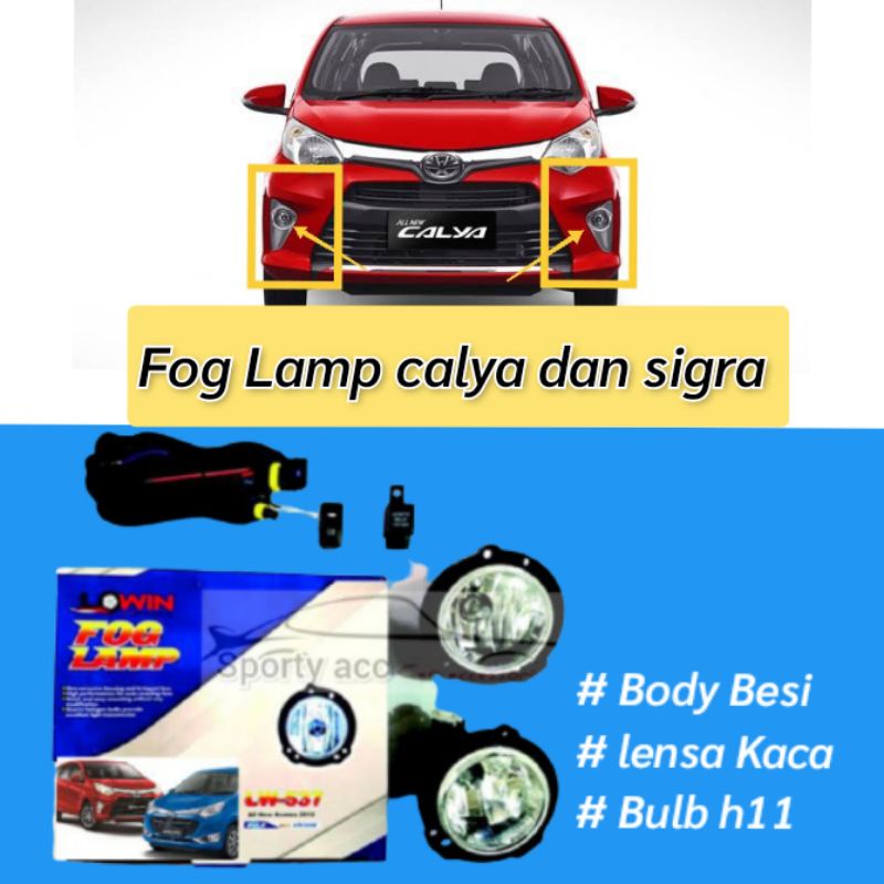 Fog Lamp calya dan sigra