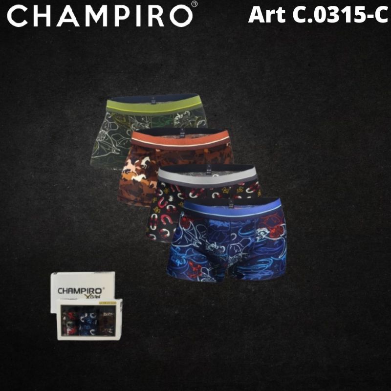 Boxer Pria Champiro C.0315-C