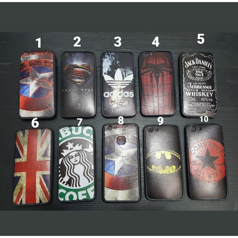 Softcase 360 Marvel A83 F7  Redmi 5  V7+ V9