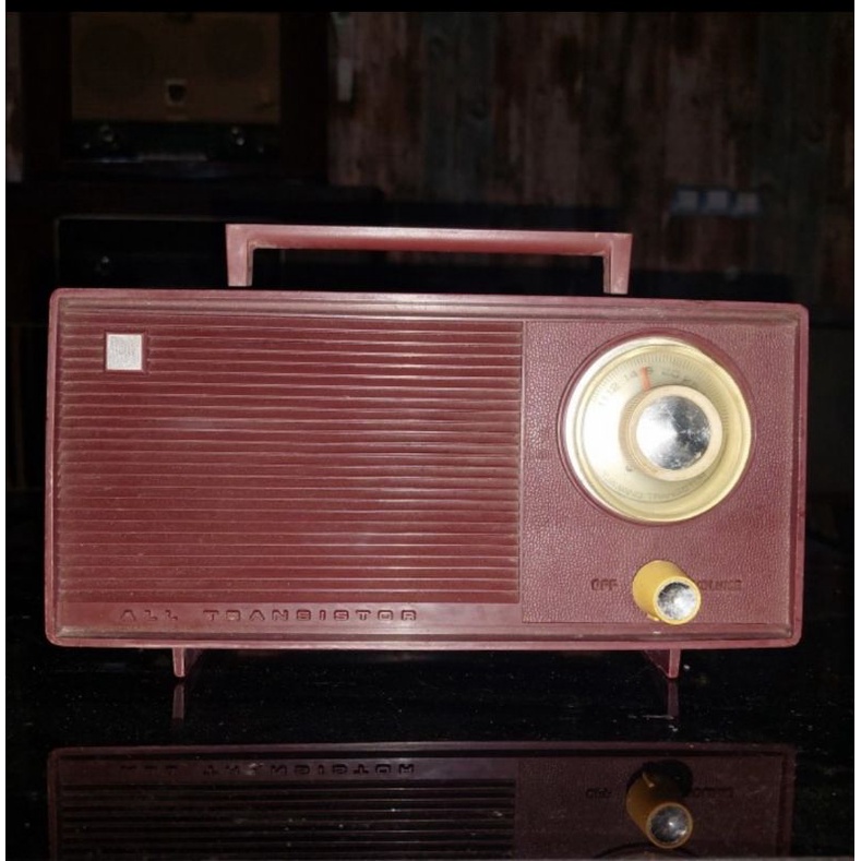 Radio cawang kompas all transistor mulus off