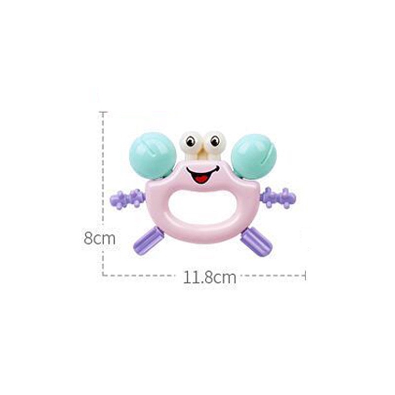 1234OS - gigitan bayi / baby teether / baby cheweing / baby rattle / mainan bayi kerincing untuk 3 bulan