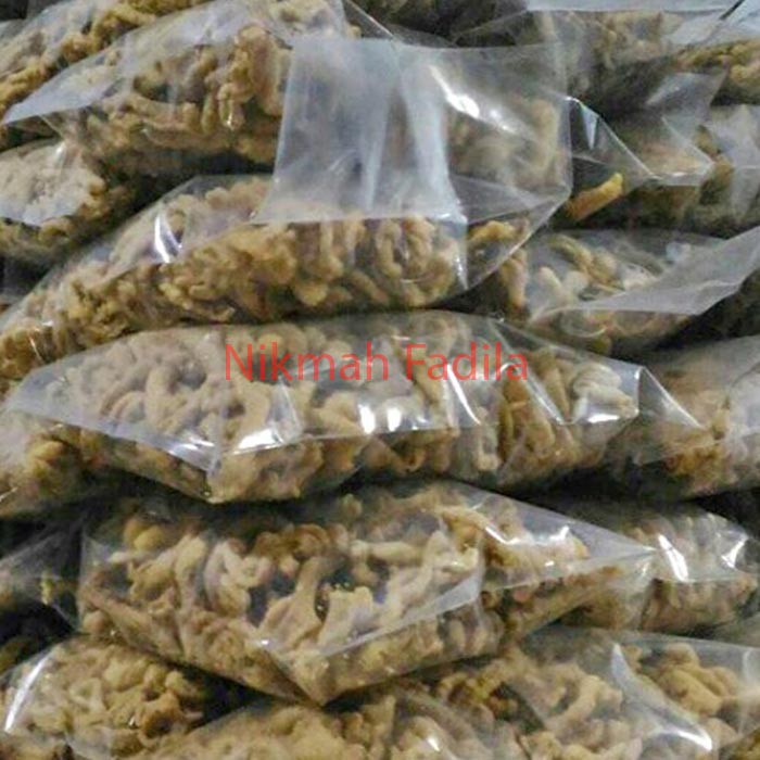 

1000 gram / 1 kg > Usus Ayam Crispy / Kripik Usus Crispi Enak Gurih Renyah Kriuk Banyak Rasa