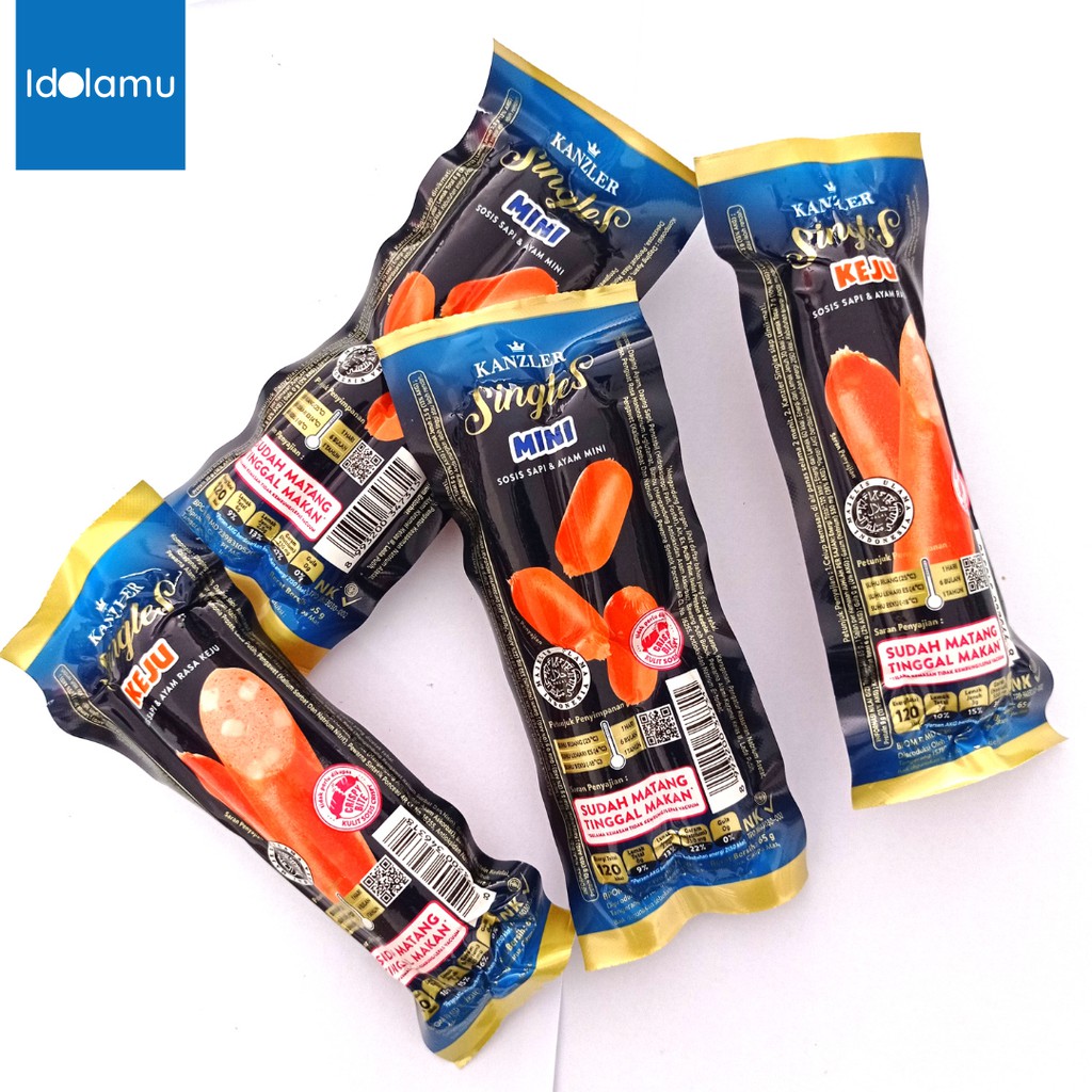 

Sosis Kanzler Singles Keju Original Mini Original9