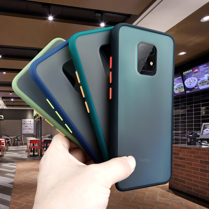 MATTE CLEAR SOFT TPU EDGE HARD PLASTIC XIOMI Xiaomi Mi Redmi 9 9A Note