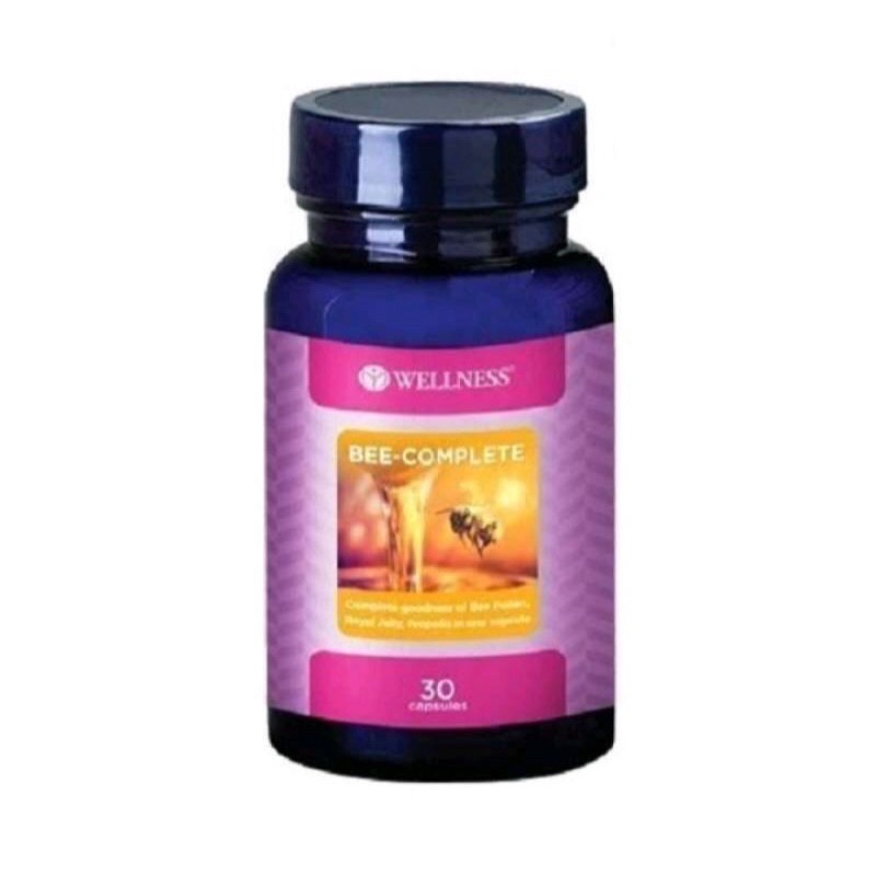 Wellness Bee Complete 30 Kap Complex Royal Jelly Pollen Honey Propolis