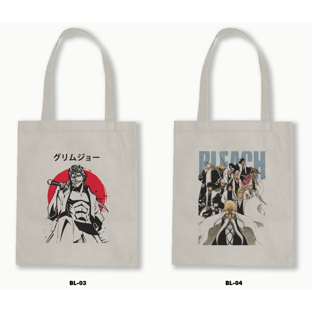 TOTE BAG BLACU - BLEACH / ANIME / MANGA