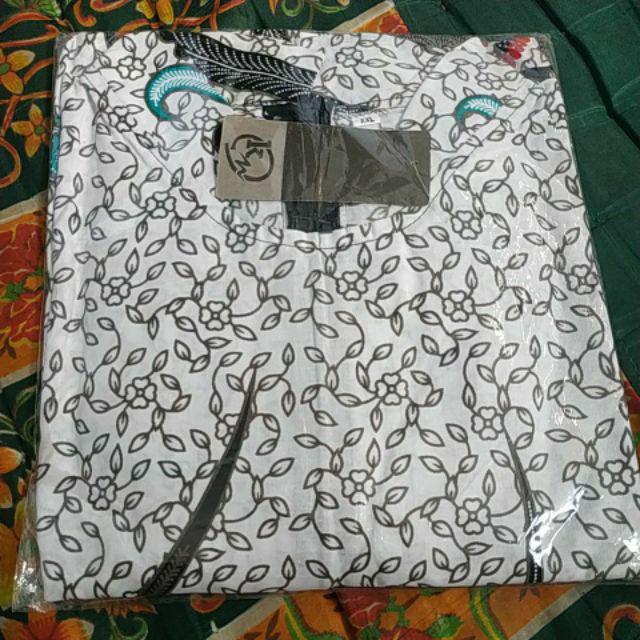 Terlaris Serut Genes Jelita Tunic Navbor Yelbor Whitbor Creambor Tunik Batik Modern Hrb030 Dolbi Dob