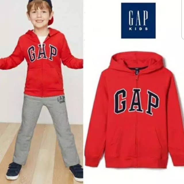 red gap hoodie