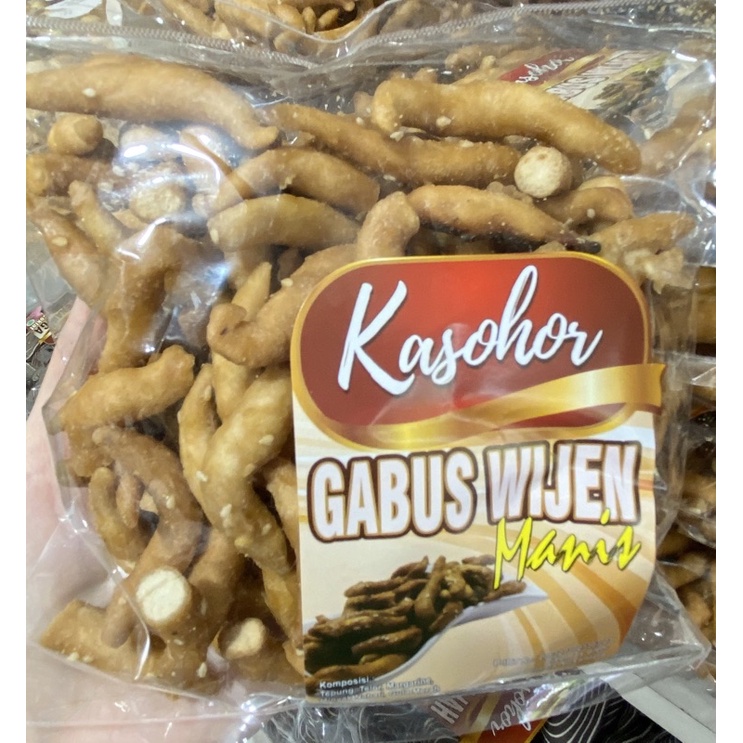 

Cemilan Gabus Wijen Manis