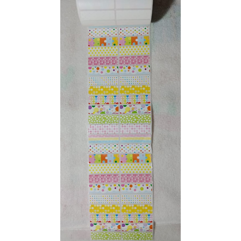 

Sticker Label Motif Polkadot (isi 42pcs) variasi gambar