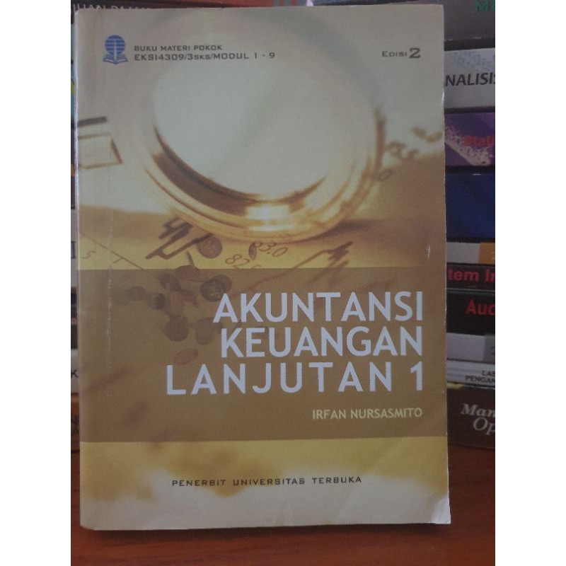Buku UT akuntansi keuangan lanjutan 1