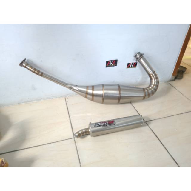 Knalpot ninja 150 abrt20 racing