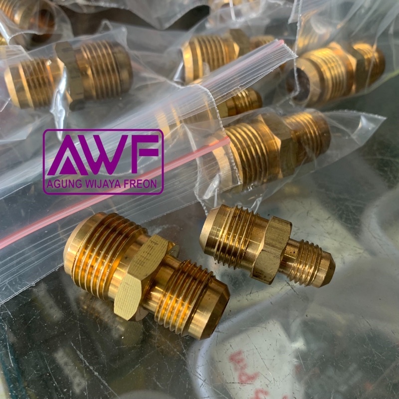 Double Nepel Reduser Konektor PIPA AC