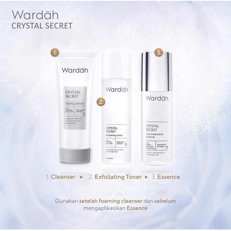 Wardah Crystal Secret ExfoliatingToner 125ml