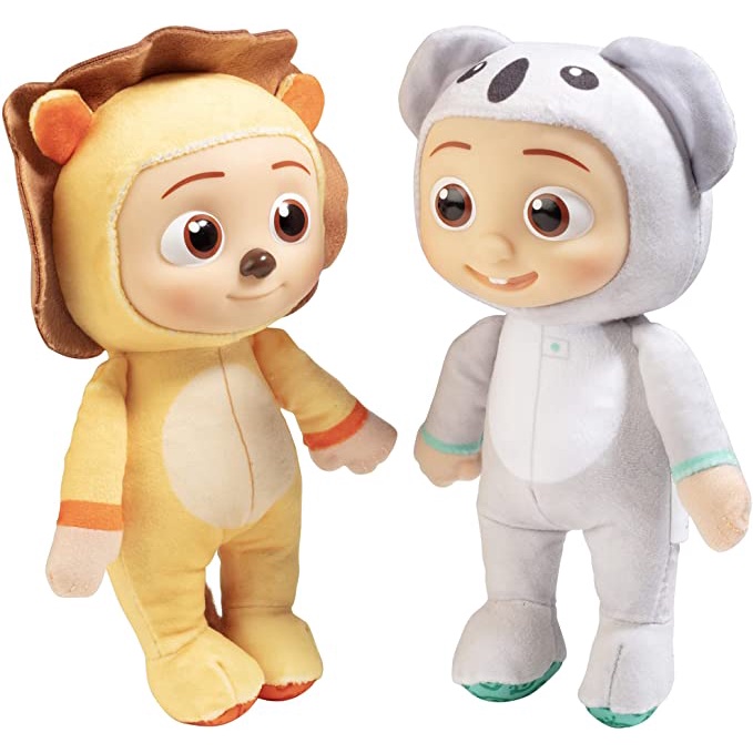 CoComelon Little Plush JJ Lion Monkey Giraffe &amp; Koala Plush Original / Cocomelon Basic Plush Original / Mainan Boneka Anak JJ Cocomelon Original