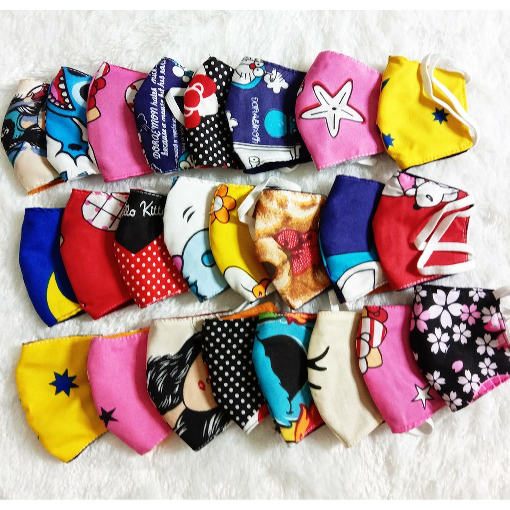 MASKER KAIN ANAK MOTIF MASKER ANAK MURAH MASKER ANAK KECIL