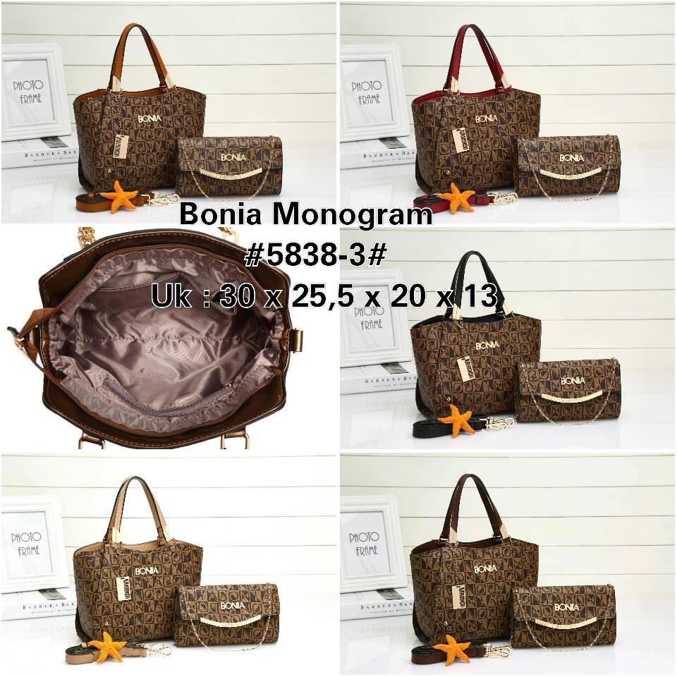

BONIA Monogram Series #5838-3# set 2 in one