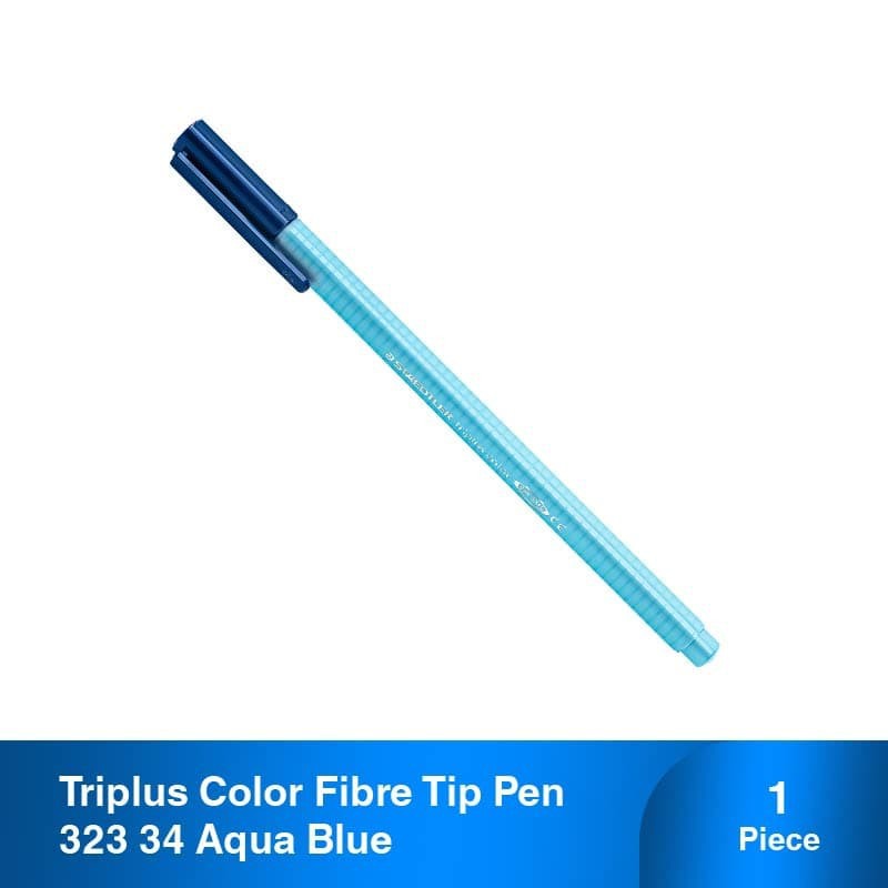 

Asaba Bandung - Staedtler Triplus Color Fibre Tip Pen 323-34 Aqua Blue
