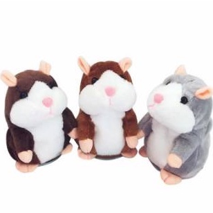 Boneka Hamster / Boneka Bisa Menirukan Suara / Talking Hamster