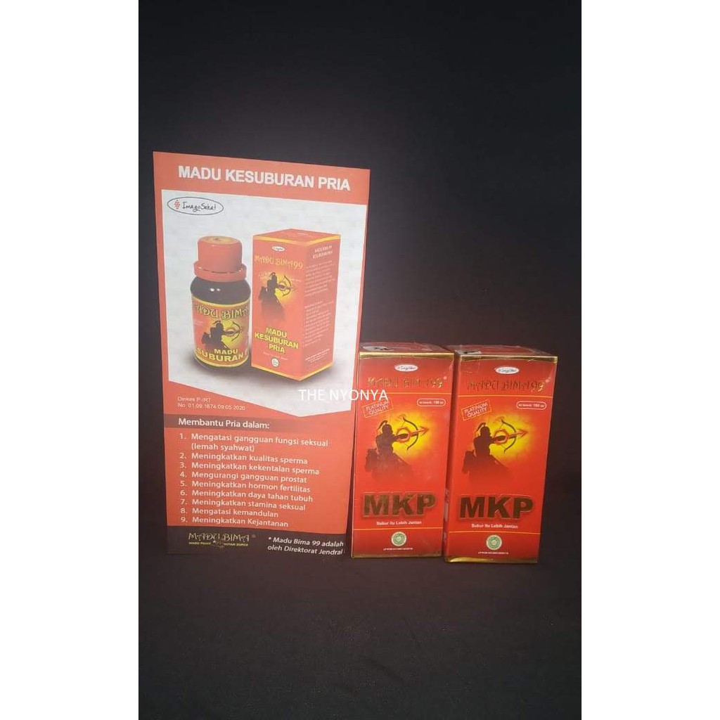 STAMINA PRIA MADU BIMA 99 MKP 150ml / KESUBURAN / KUALITAS SPERMA