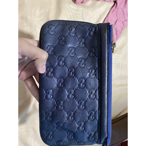 Dompet Gucci Authentic Blue Preloved