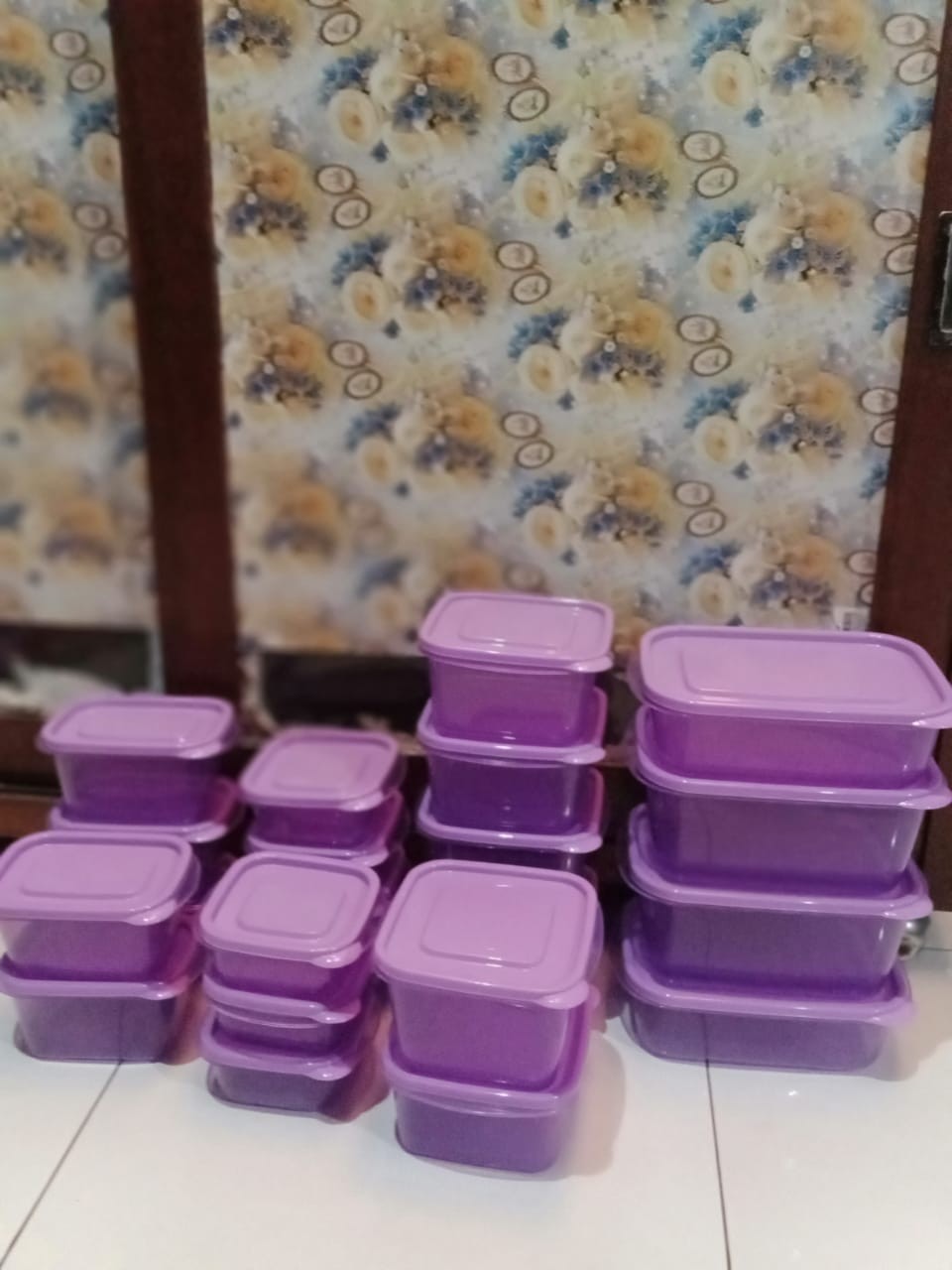 Container Wadah/toples Kulkas Bpa Free Microwave Save/bambang Sh /bambang Kopdar /smart Mom Set Of 4