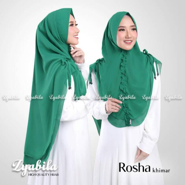 JILBAB HIJAB KHIMAR 2 LAYER cerutu baby doll