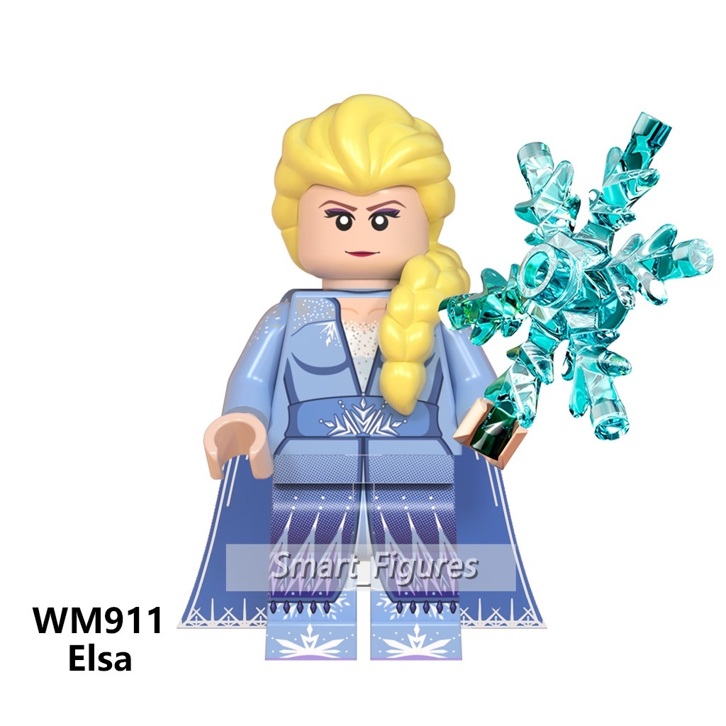 Wm6067 WM6084 Mainan Action Figure Princess Frozen Elsa Anna Fairy Tale Mini Untuk Hadiah Anak