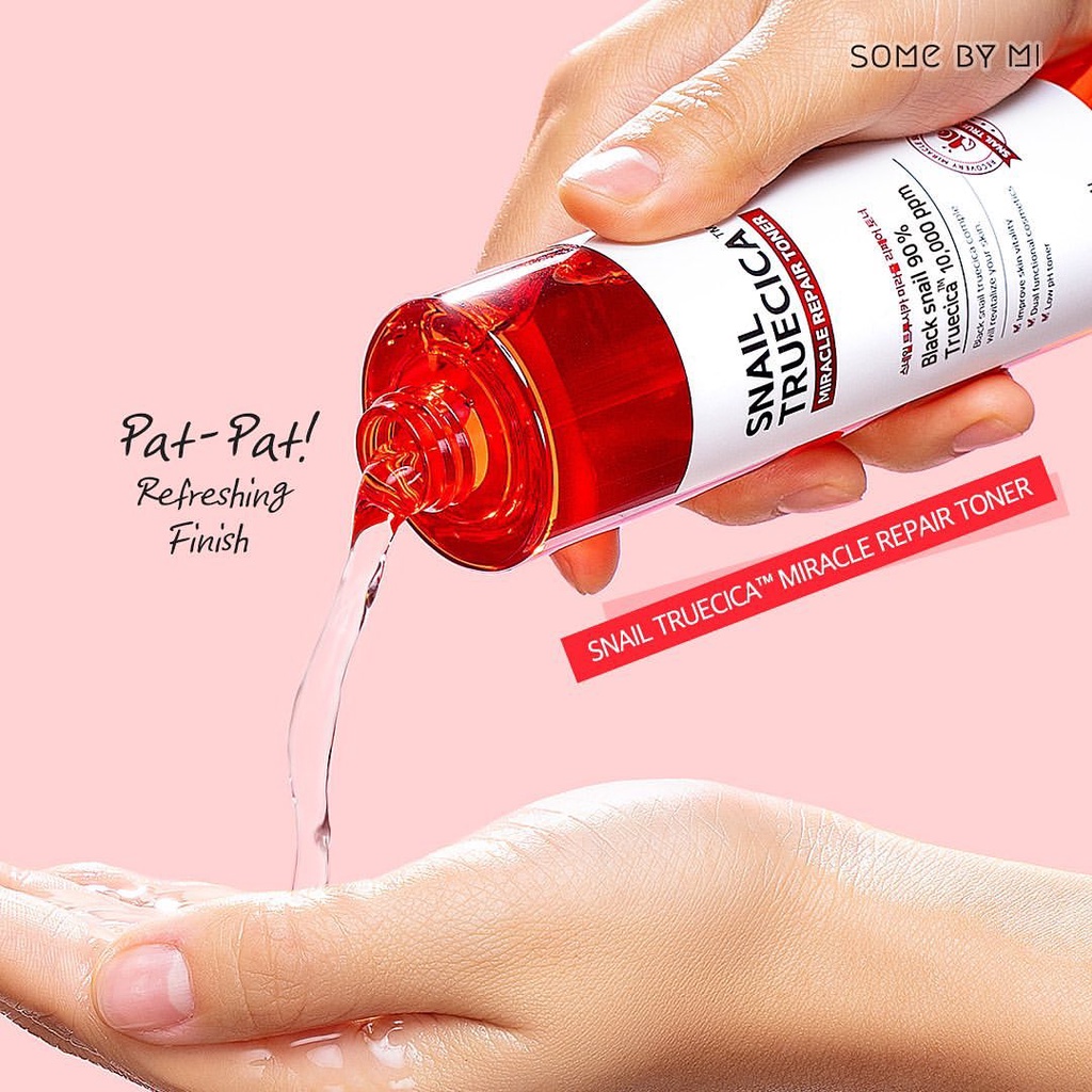 SOME BY MI Snail Truecica Miracle Repair Toner Menenangkan Kulit Wajah Sensitif