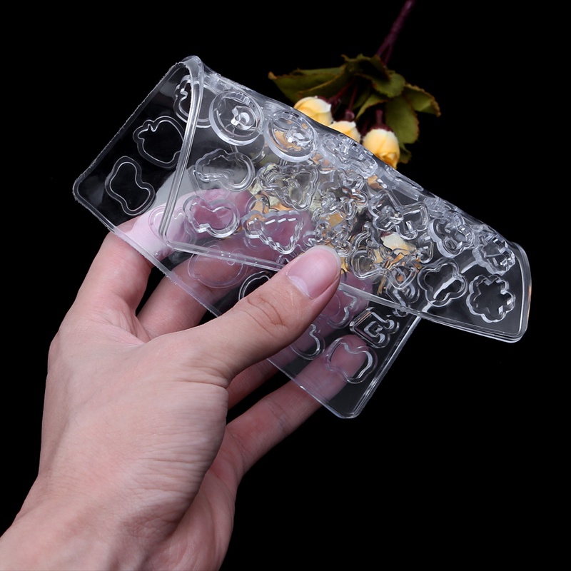 SIY  Clear Silicone Ear Stud Earring Mold Making Jewelry Resin Casting Mould Tool DIY