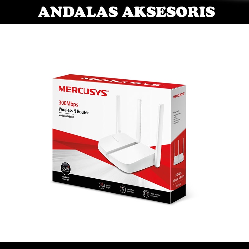 Router mercusys MW305R 300Mbps Wireless Wifi
