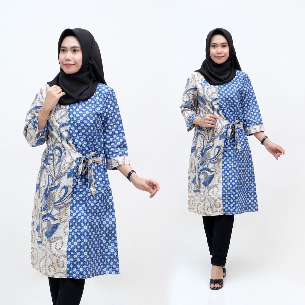 tunik batik soft terbaru