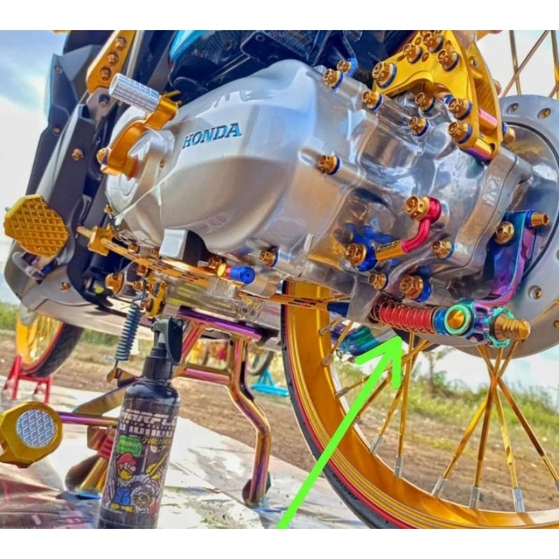 Karet pir rem belakang universal