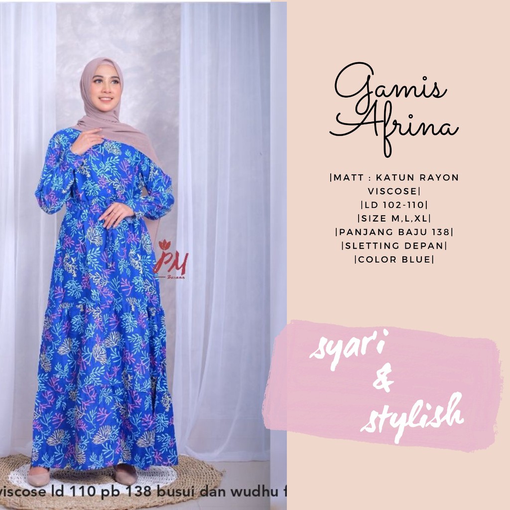 Gamis  Terbaru 2021 Best Seller 2021 modern lebaran gamis  kondangan model terbaru GAMIS AFRINA