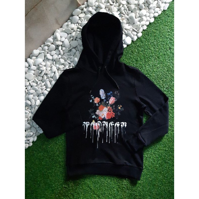 Alexander Mcqueen Flowers Hoodie