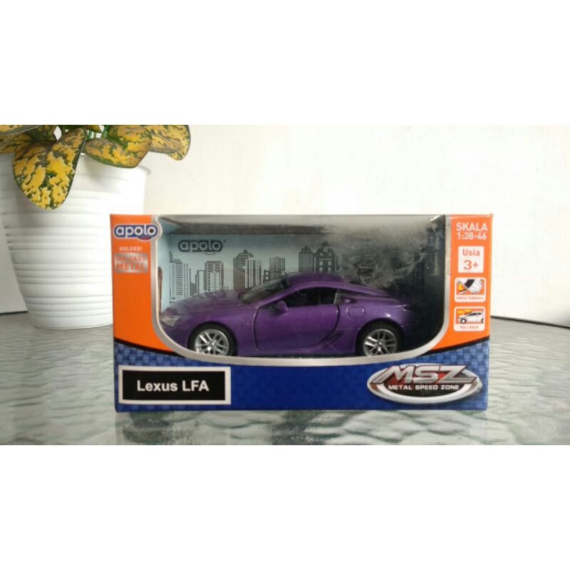 diecast msz Apolo lexus lfa