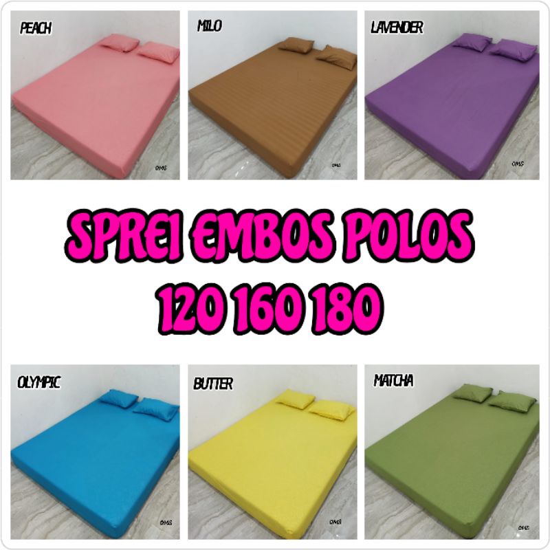 SPREI POLOS SPREI HOTEL KASUR AESTHETIC 120 160 180 SET BANTAL GULING LENGKAP TINGGI 20