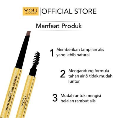 YOU The Gold One Perfect Dual Brow Matic [Waterproof &amp; Smudge-proof]_Cerianti