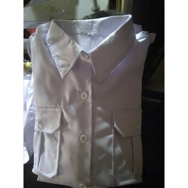 BAJU PDH/SERAGAM PNS STANDART SK COWOK LENGAN PENDEK KAIN NAGATA PREMIUM