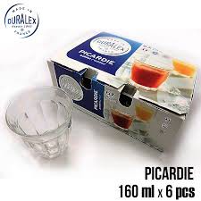 Duralex Picardie clear Tumbler 160ML Tempered Glass