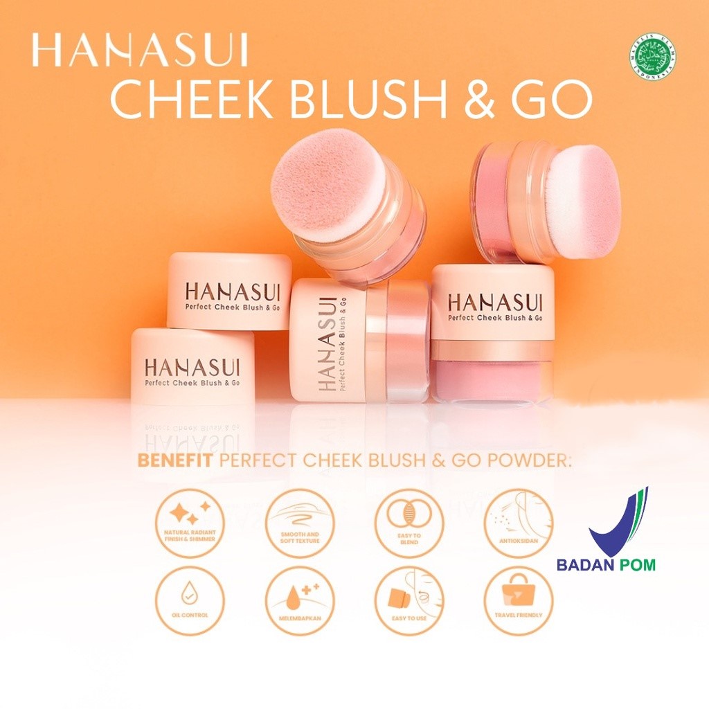 HANASUI Perfect Cheek Blush & Go (Hanasui Blush On)