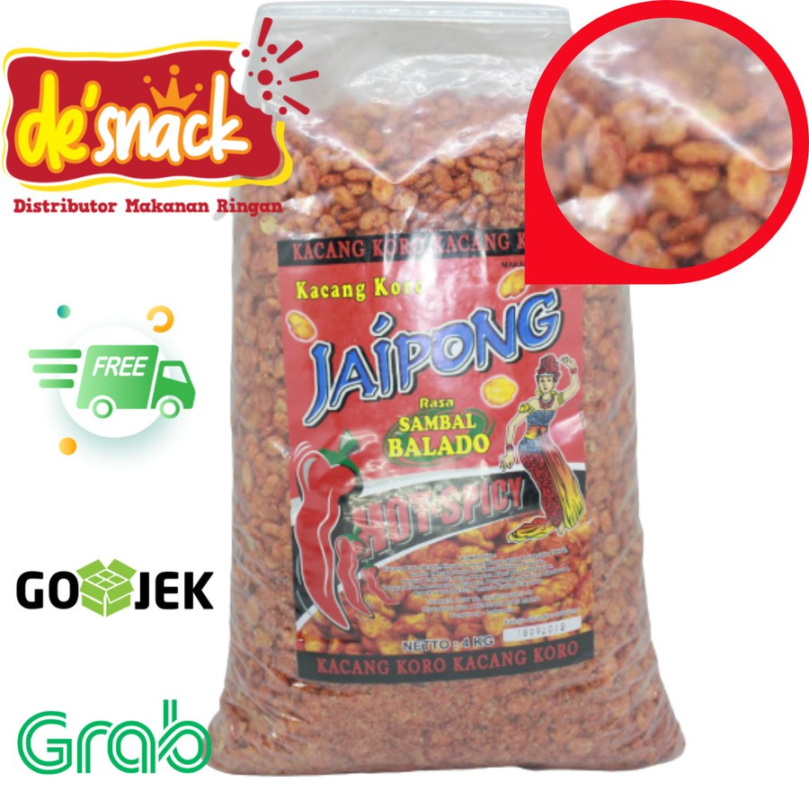 

Distributor/Grosir/Snack/Cemilan /Kacang Koro/Kacang Mersi Balado