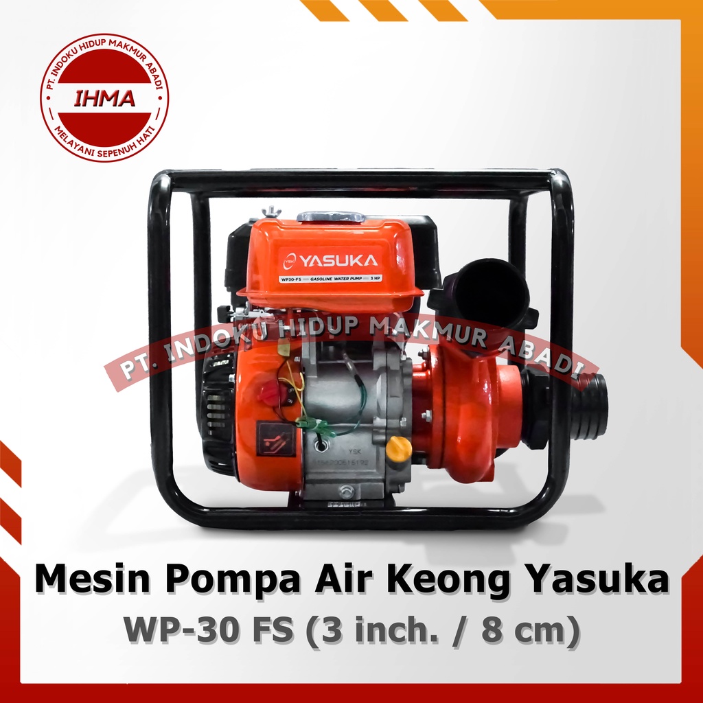 Mesin Pompa Air Keong Yasuka WP-30 FS (3 inch.)