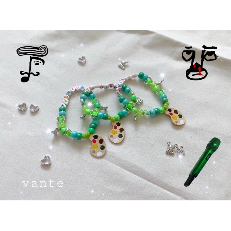 Gelang Manik BTS V Taehyung / BTS V Taehyung Bead Bracelet