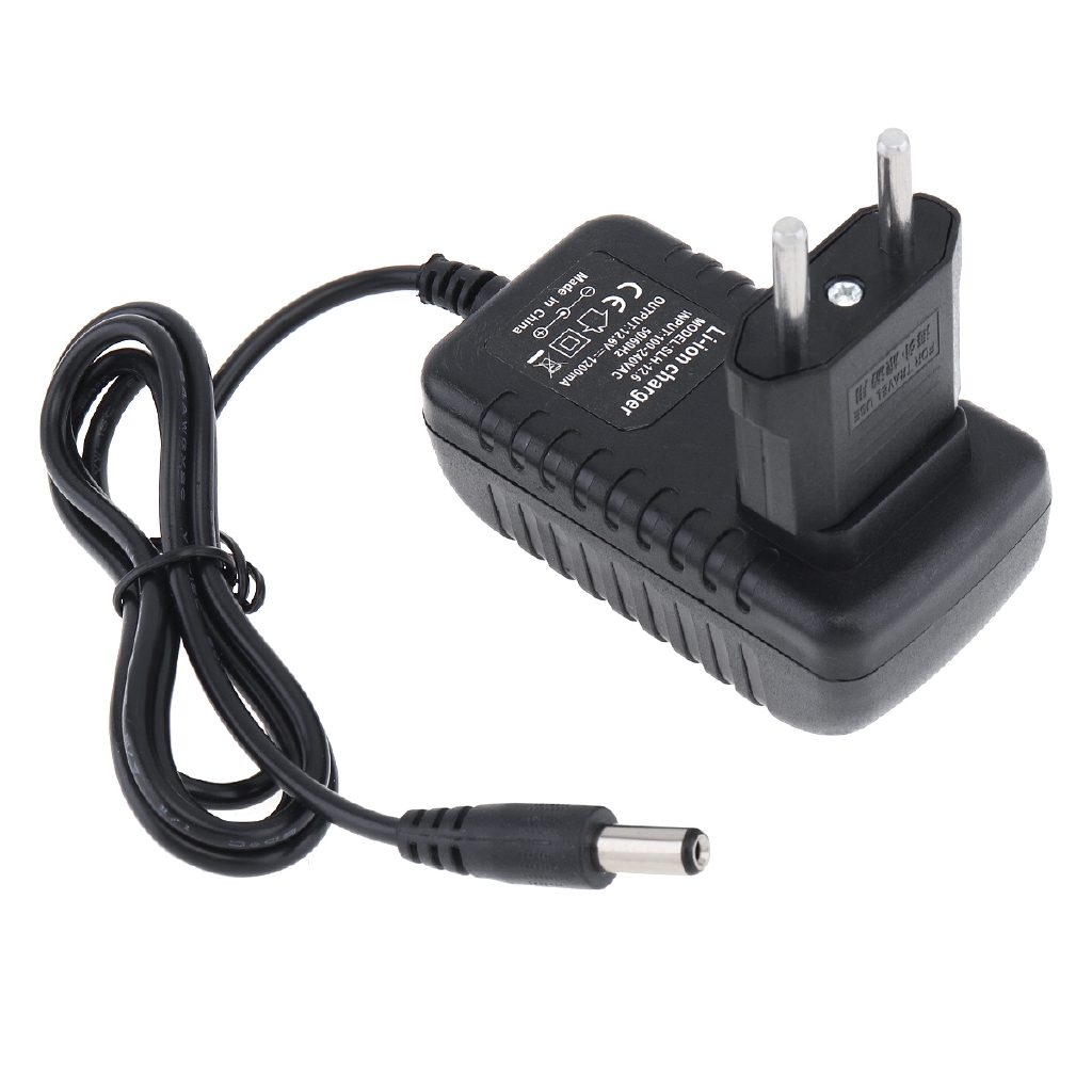 Charger Isi Ulang Baterai Lithium Portable 12.6V