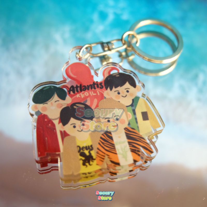 SHINee Atlantis Chibby Keychain series